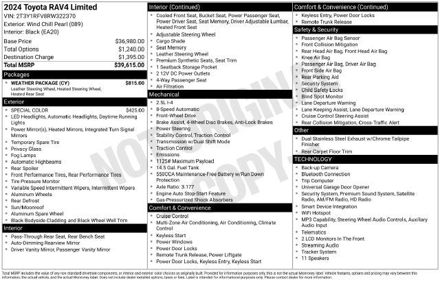 2024 Toyota RAV4 Limited