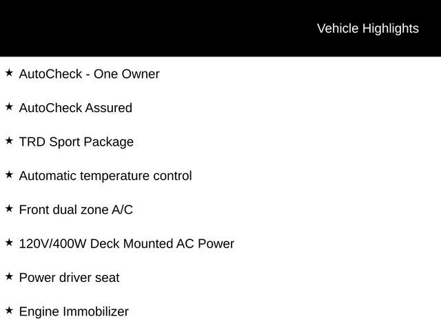 2023 Toyota Tacoma TRD Sport V6