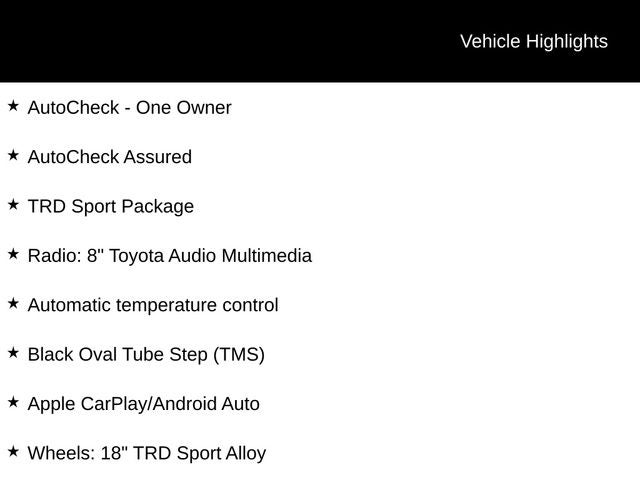 2024 Toyota Tacoma TRD Sport