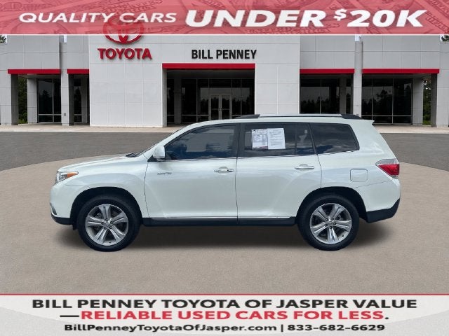 Used 2013 Toyota Highlander Limited with VIN 5TDYK3EH4DS141816 for sale in Jasper, AL