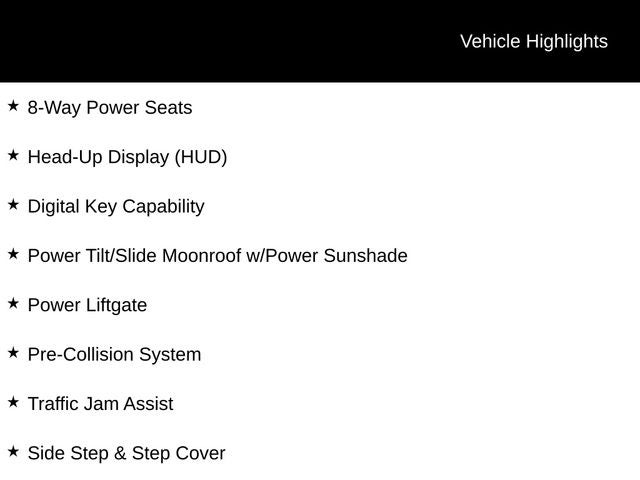 2025 Toyota Land Cruiser Base