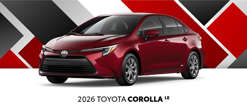 New 2026 Toyota Corolla LE