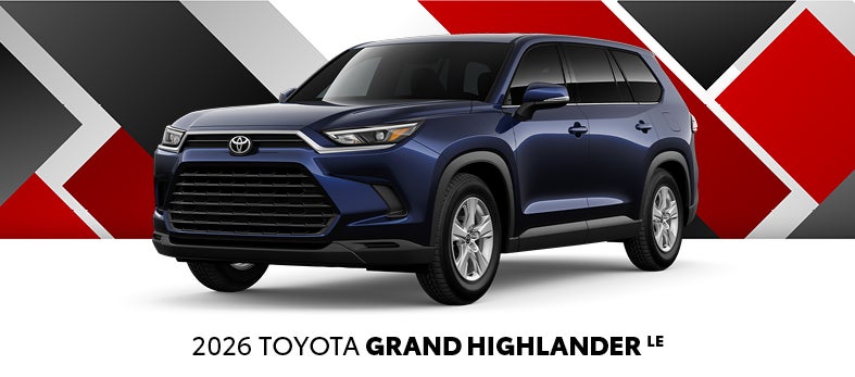 New 2026 Toyota Grand Highlander LE